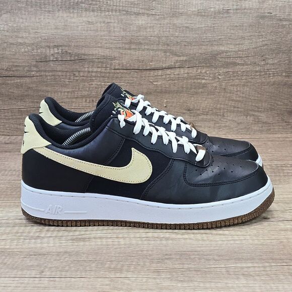 Nike Other - Nike Air Force 1 '07 LV8 Pomegranate Men's Size 12 Black Sneakers (CZ0338-001)